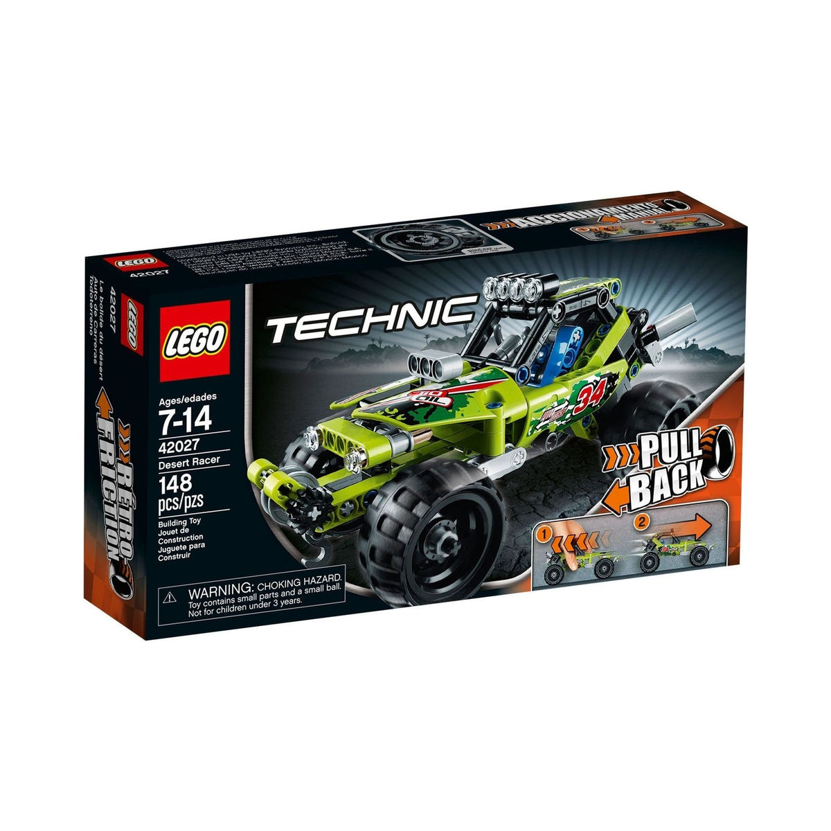 LEGO Technic: Technic Desert Racer (42027) - Complete - built set