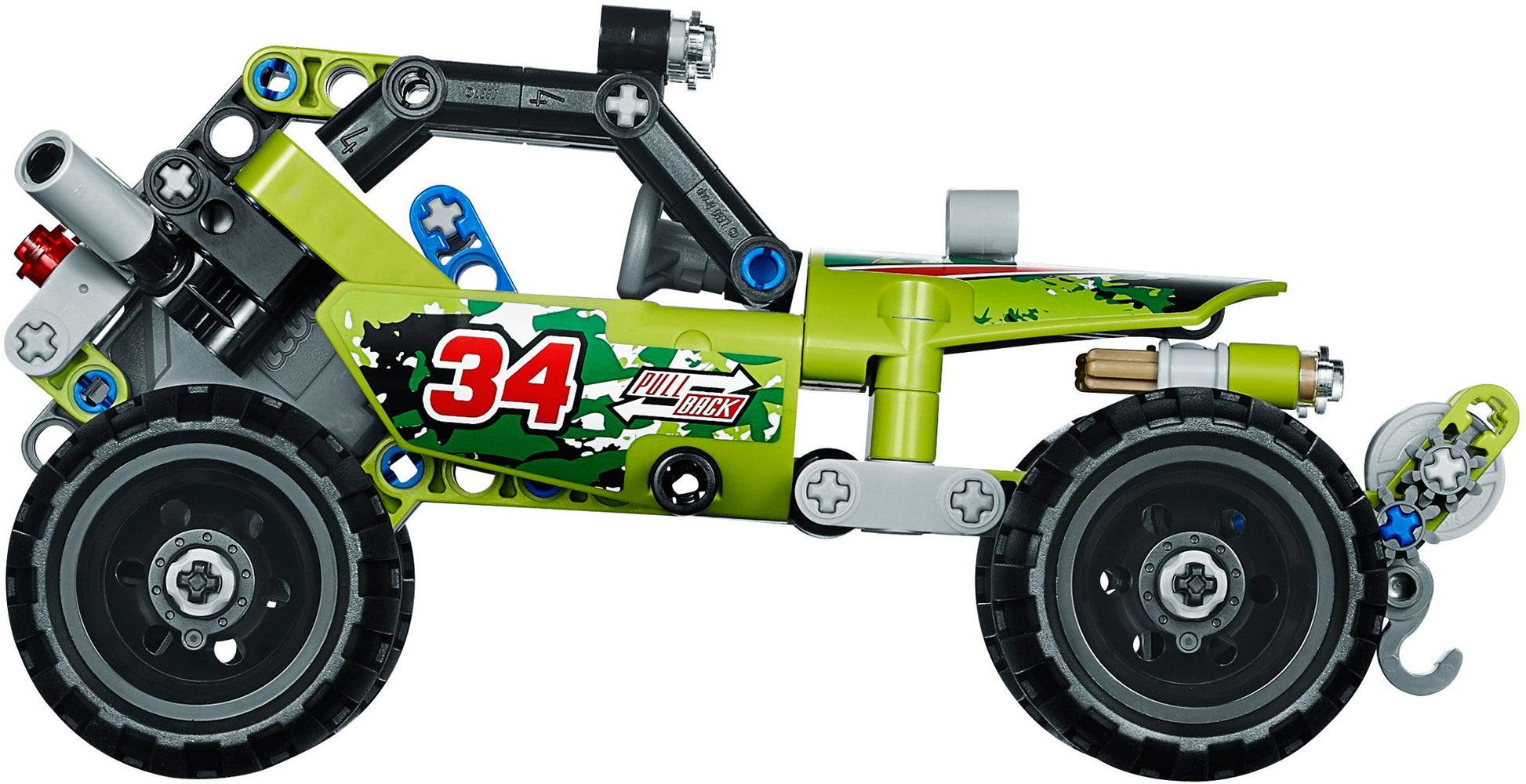 LEGO Technic: Technic Desert Racer (42027) - Complete - minifigures