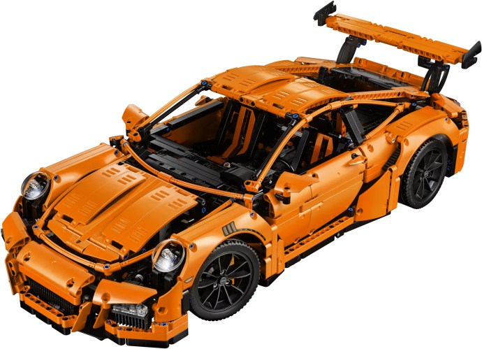 LEGO Technic: Porsche 911 GT3 RS (42056) - Complete - rear view