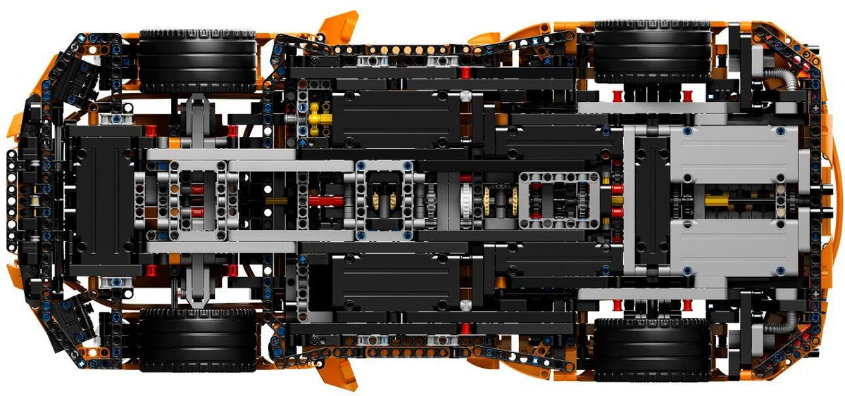 LEGO Technic: Porsche 911 GT3 RS (42056) - Complete - minifigures