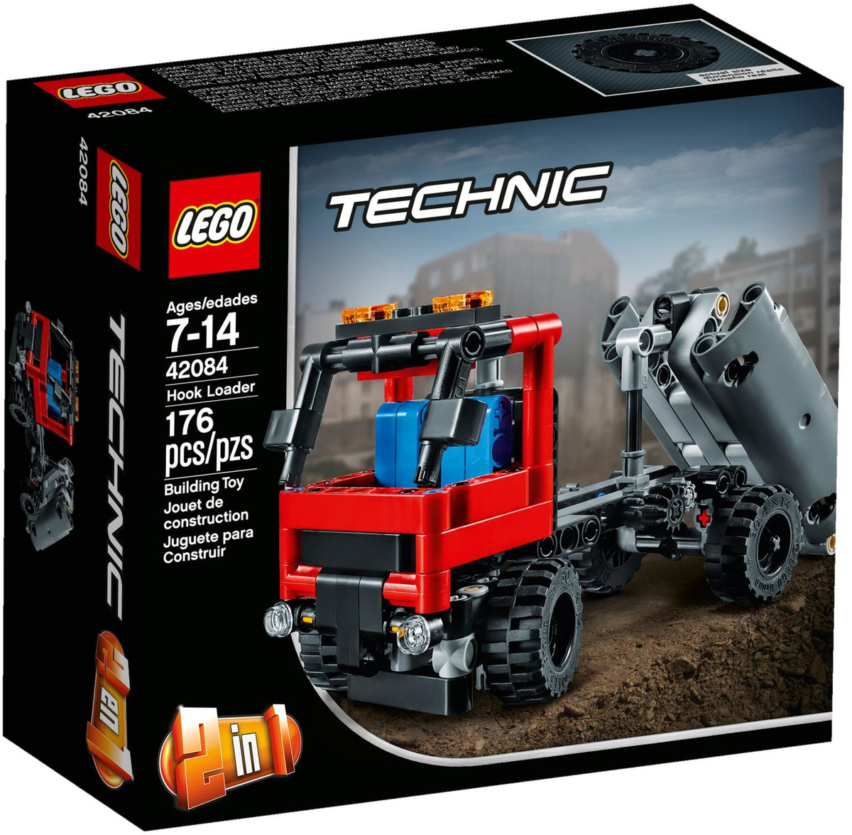 LEGO Technic: 42084 Technic Hook Loader (42084) - New Sealed - box front