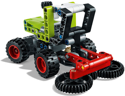 LEGO Technic: 42102 Technic Mini CLAAS XERION Tractor to Harvester, 2in1 Building Set, Heavy Duty Vehicles Collection (42102) - New Sealed - minifigures