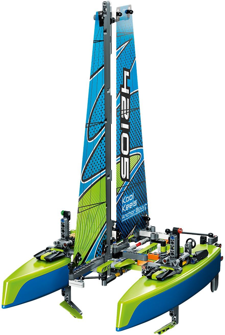 LEGO Technic: Catamaran (42105) - New Sealed - minifigures