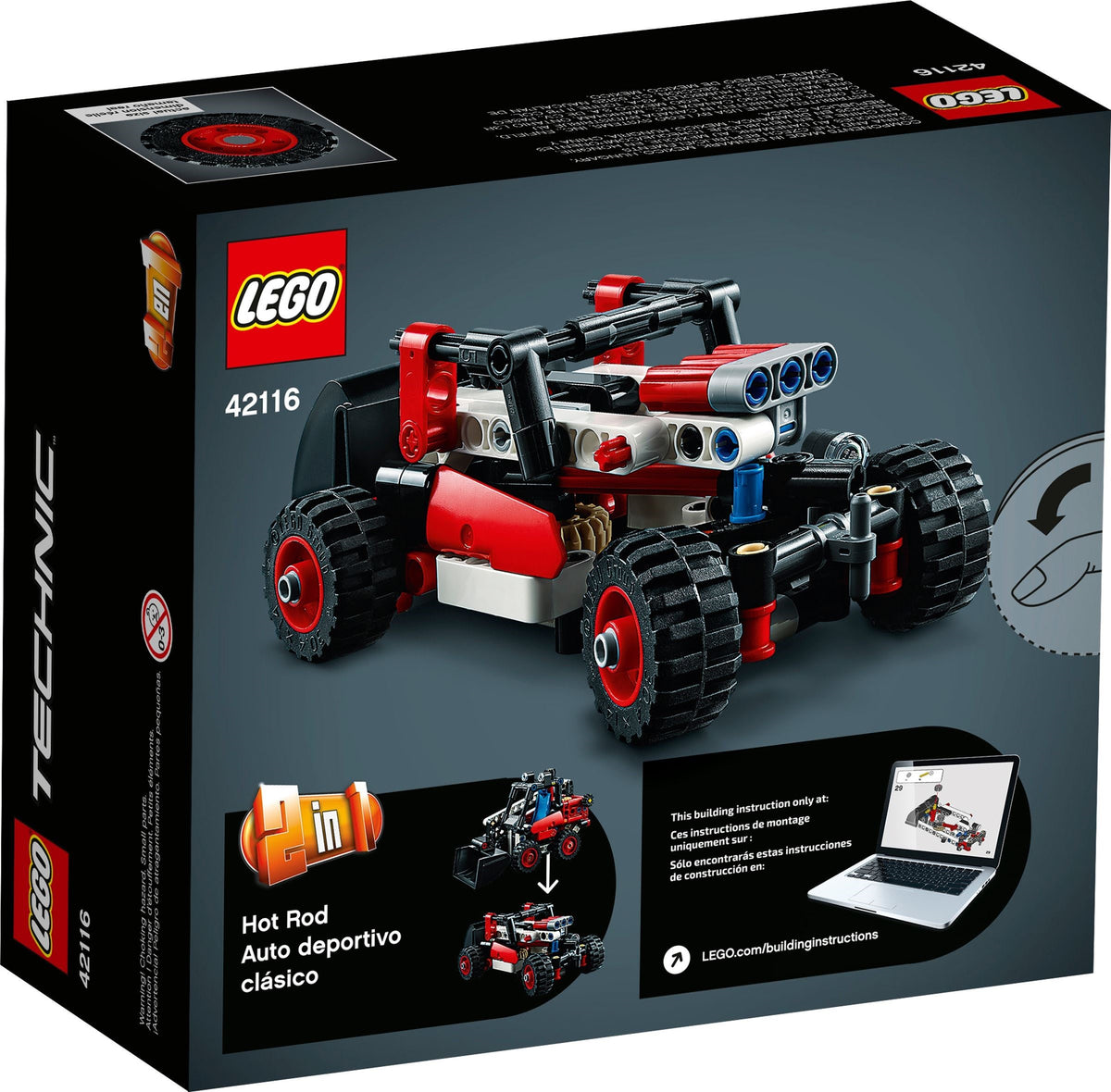 LEGO Technic: 42116 Technic Skid Steer Loader (42116) - New Sealed - alternate view