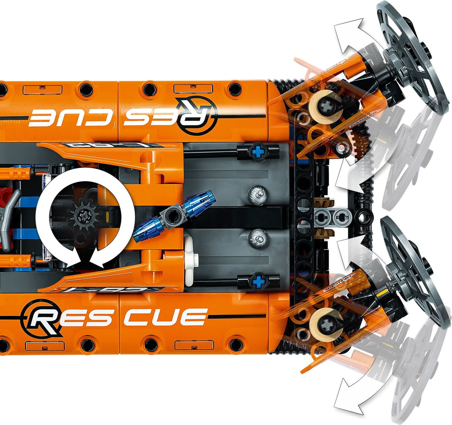 LEGO Technic: Rescue Hovercraft (42120) - New Sealed - close-up