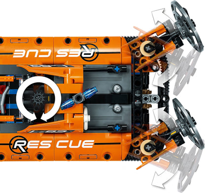 LEGO Technic: Rescue Hovercraft (42120) - New Sealed - close-up