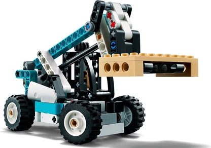 LEGO Technic: Technic Telehandler 42133 Model Building Kit; 2-in-1 Toy Designed for Kids Who Love Truck Toys; Rebuilds into a Tow Truck Toy Model; For Ages 7+ (143 Pieces) (42133) - New Sealed - built set