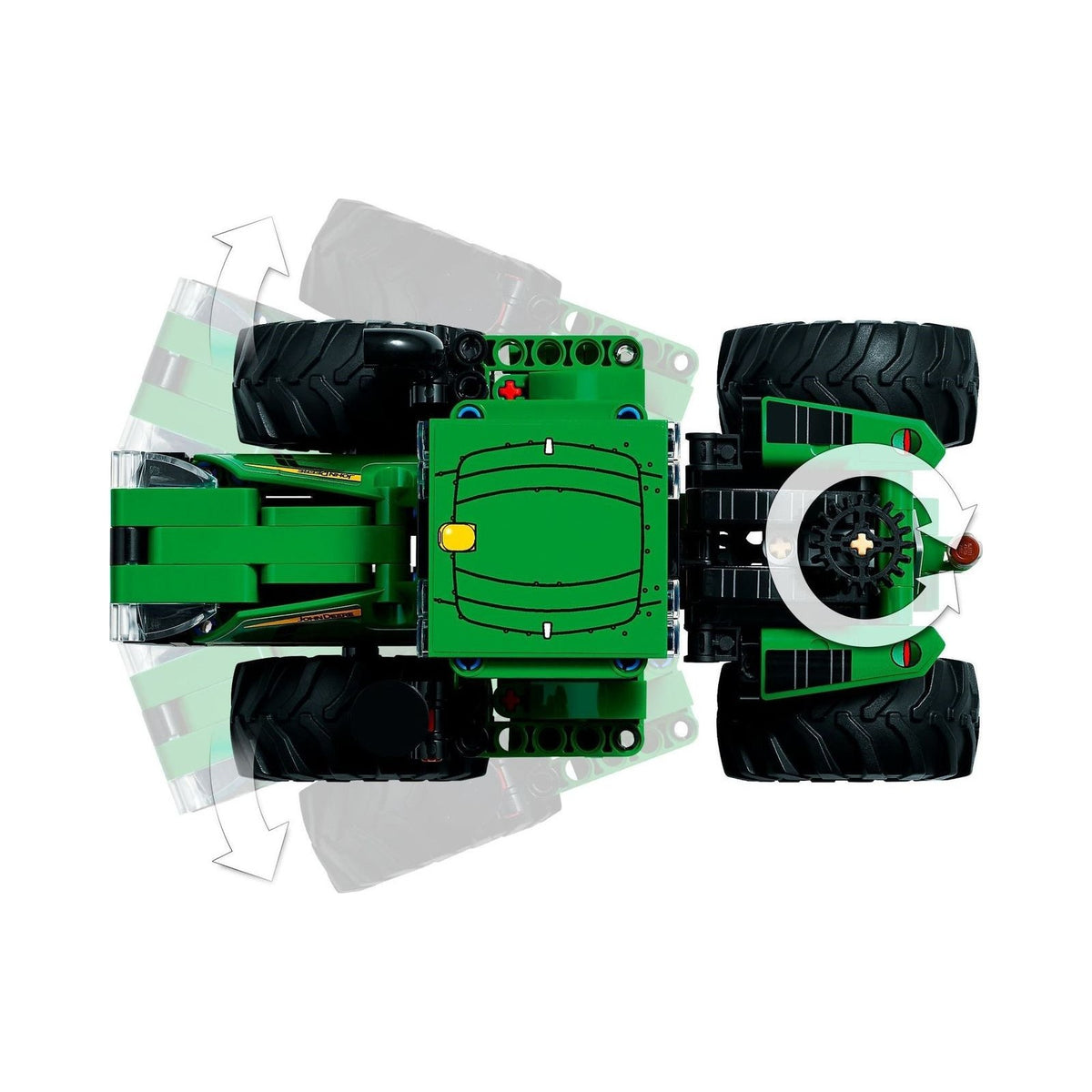 LEGO Technic: John Deere 9620R 4WD Tractor (42136) - New Sealed - alternate view