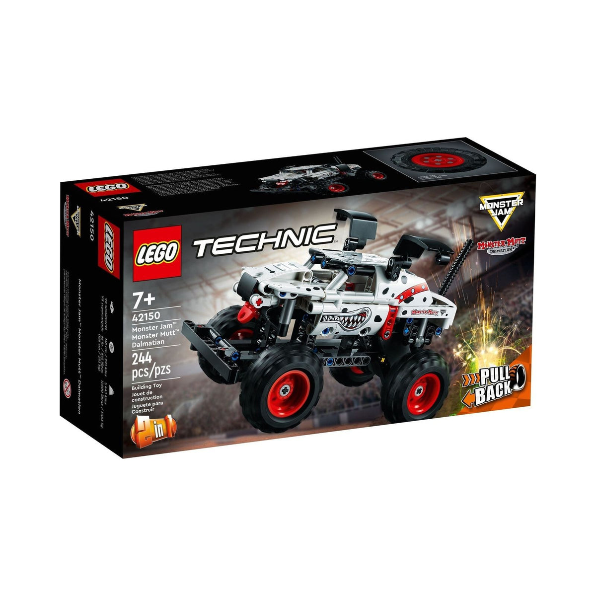 LEGO Technic: Monster Jam Monster Mutt Dalmatian (42150) - New Sealed - box front