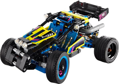 LEGO Technic: Technic Off-Road Race Buggy, Car Vehicle Toy for Boys and Girls aged 8 Plus Years Old, Rally Model Building Kit with Realistic Features, Small Gift for Kids 42164 (42164) - New Sealed - play features