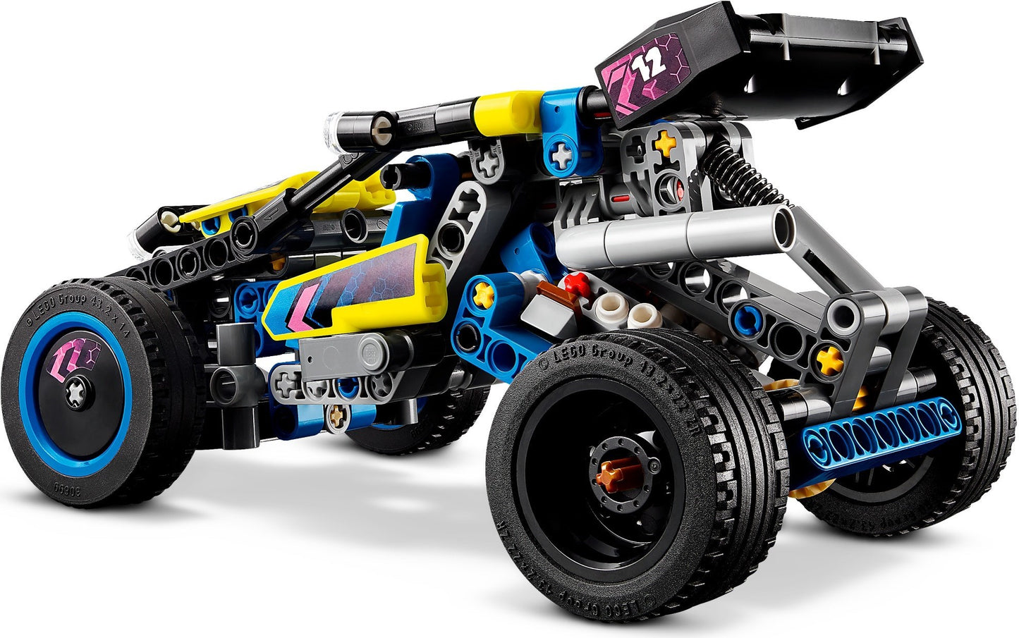 LEGO Technic: Technic Off-Road Race Buggy, Car Vehicle Toy for Boys and Girls aged 8 Plus Years Old, Rally Model Building Kit with Realistic Features, Small Gift for Kids 42164 (42164) - New Sealed - minifigures