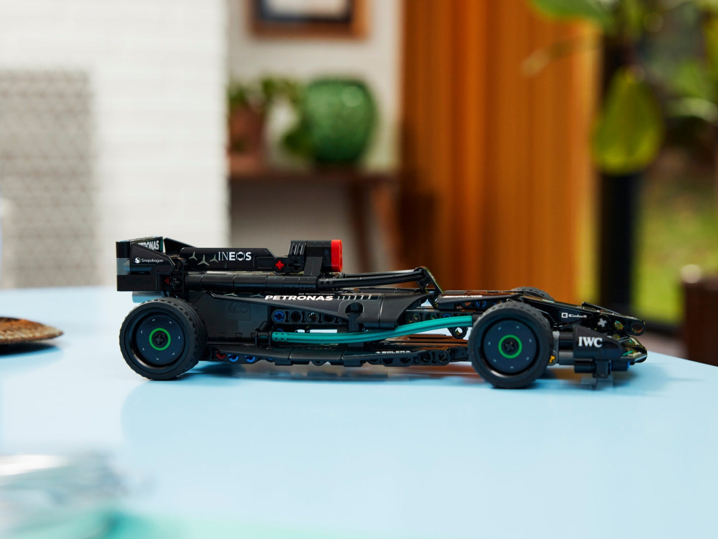 LEGO Technic: Technic Mercedes-AMG F1 W14 E Performance Race Car Toy for Kids, Boys and Girls 7 Plus Years Old, Pull-Back Model Vehicle Set, Bedroom Decoration, Birthday Gift Idea 42165 (42165) - New Sealed - rear view