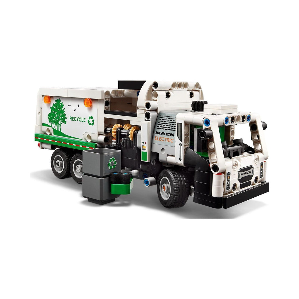 LEGO Technic: Mack LR Electric Garbage Truck (42167) - New Sealed - minifigures