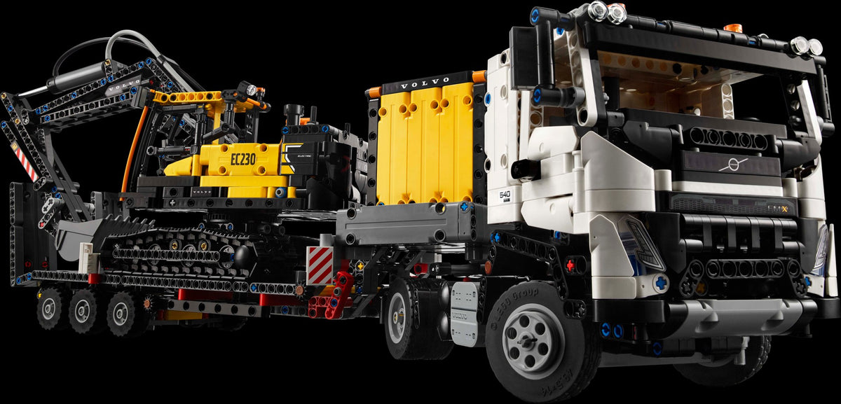 LEGO Technic: Volvo FMX Truck & EC230 Electric Excavator (42175) - box art