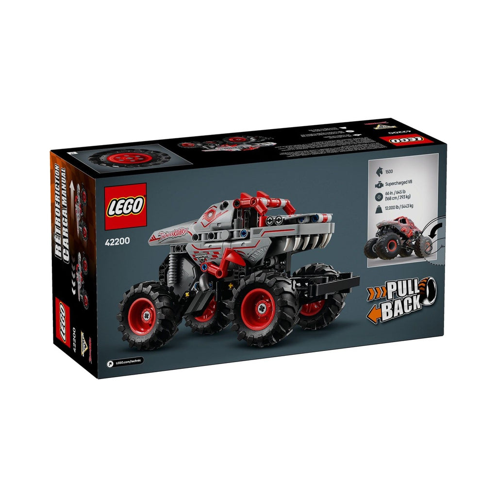 LEGO Technic: Monster Jam ThunderROARus Pull-Back (42200) - New Sealed - built set