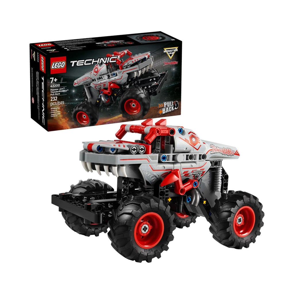LEGO Technic: Monster Jam ThunderROARus Pull-Back (42200) - New Sealed - minifigures
