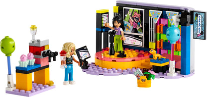 LEGO Friends: Friends Karaoke Music Party Set, Musical Toy for 6 Plus Year Old Girls, Boys and Kids Who Love Singing, Pretend Play with Minidoll Characters Nova and Liann, plus Microphones, Gift Idea 42610 (42610) - New Sealed - box front