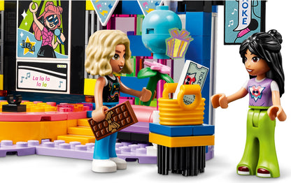 LEGO Friends: Friends Karaoke Music Party Set, Musical Toy for 6 Plus Year Old Girls, Boys and Kids Who Love Singing, Pretend Play with Minidoll Characters Nova and Liann, plus Microphones, Gift Idea 42610 (42610) - New Sealed - set details