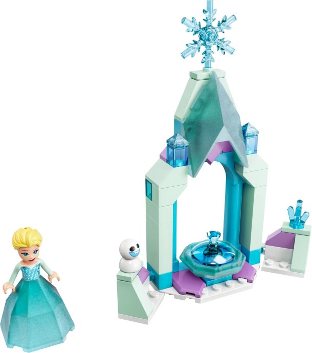 LEGO Disney: Elsa's Castle Courtyard (43199) - New Sealed - close-up