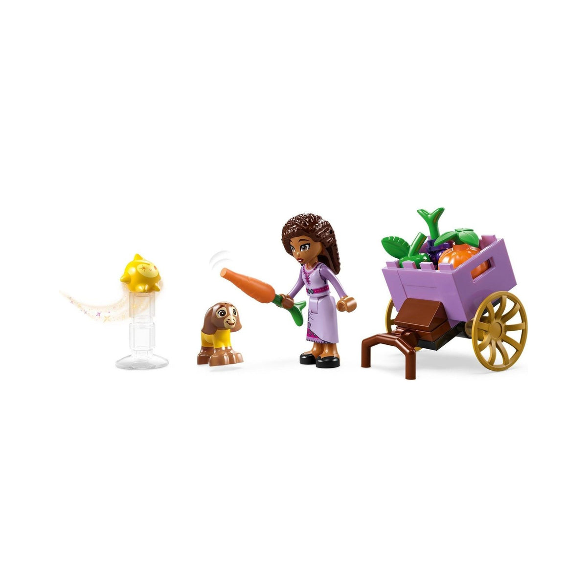 LEGO Disney: Asha in the City of Rosas (43223) - New Sealed - minifigures