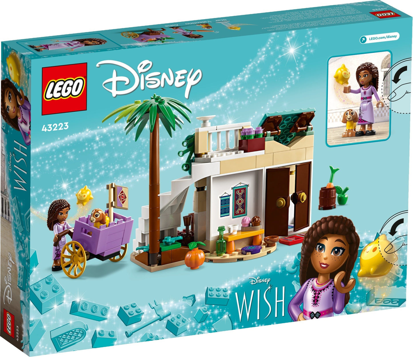 LEGO Disney: Asha in the City of Rosas (43223) - New Sealed - set details