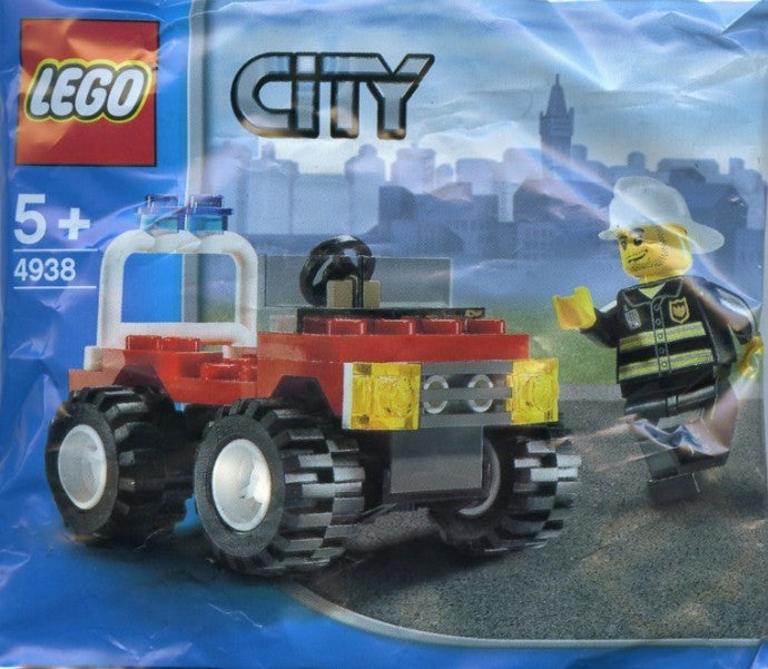 LEGO City: City: 4x4 Fire Truck Set 4938 (Bagged) (4938) - New Sealed - box front