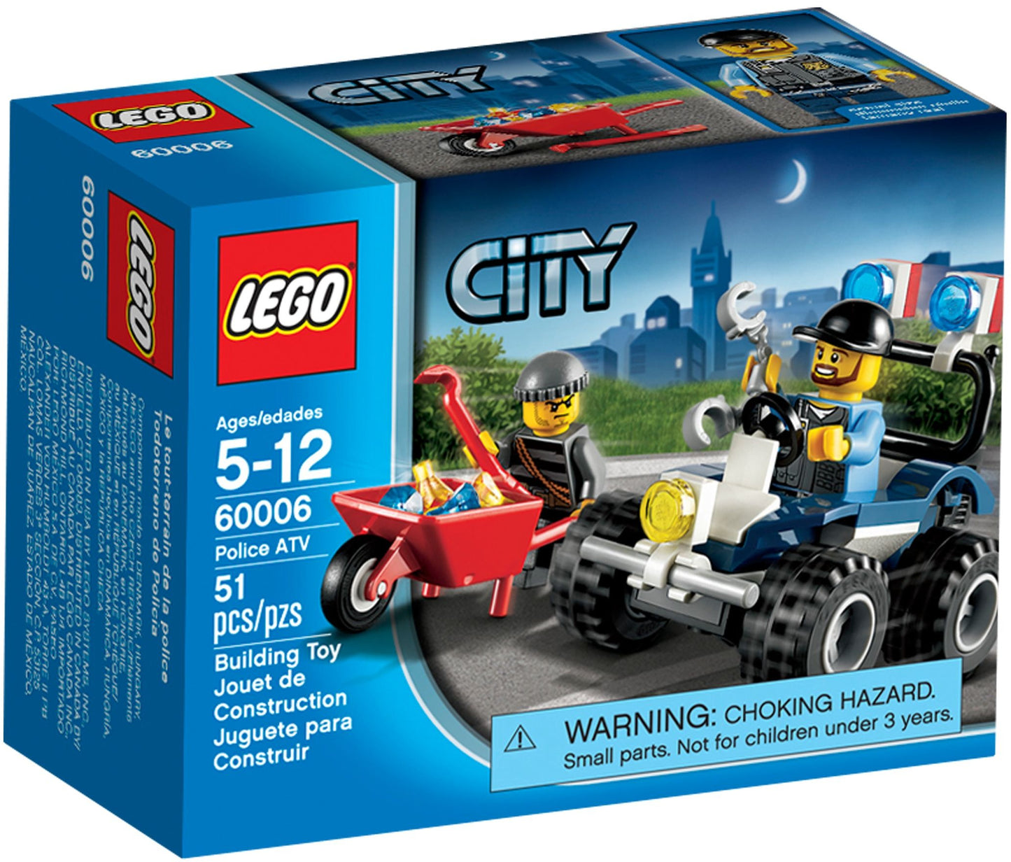 LEGO City: Police ATV (60006) - Complete