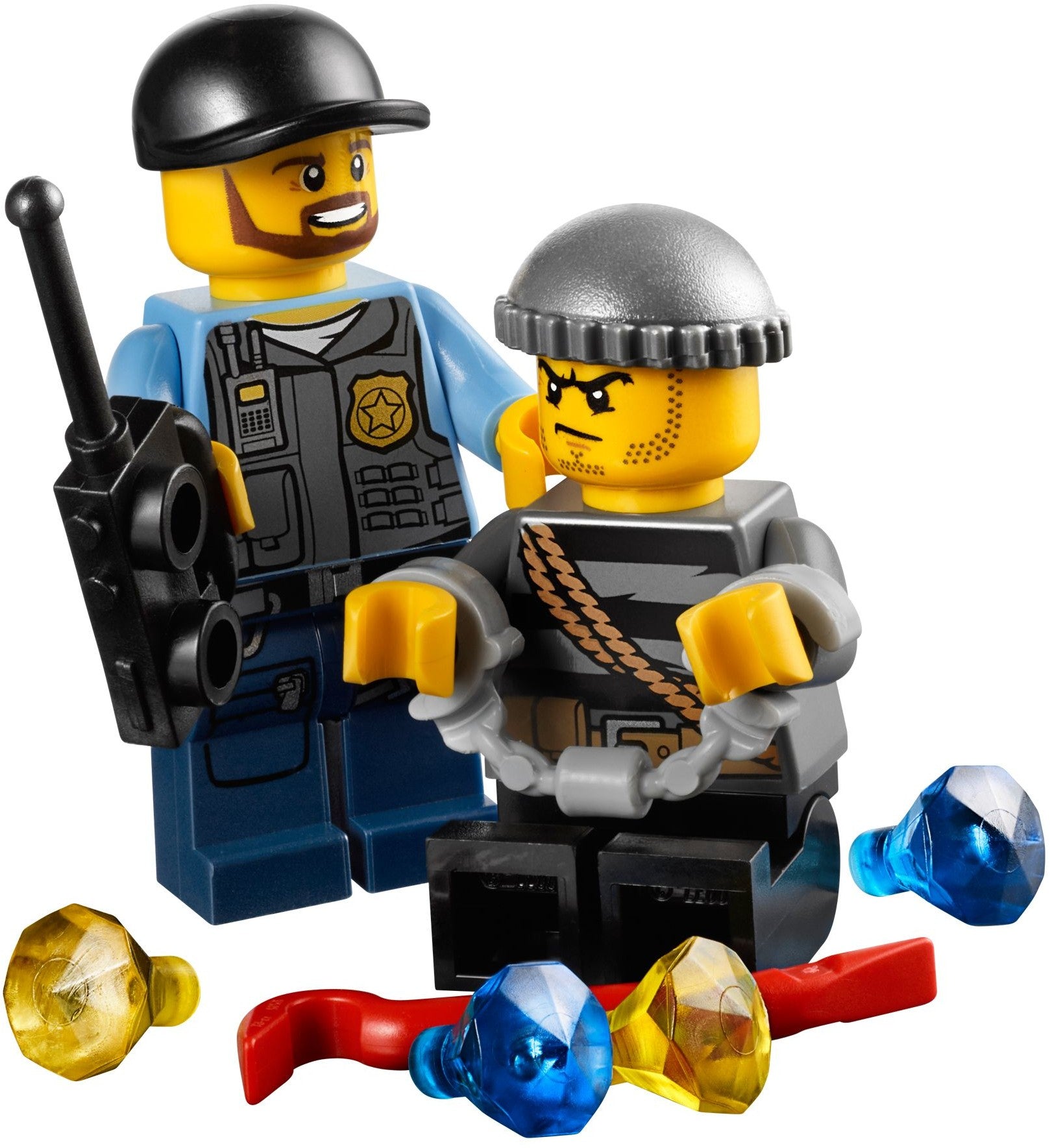 LEGO City: Police ATV (60006) - Complete - minifigures