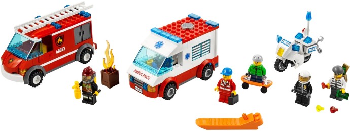 LEGO City: City Starter Set (60023) - New Sealed - play features