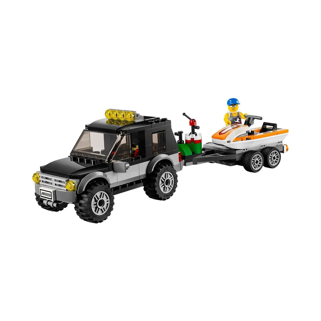 LEGO City: SUV with Watercraft (60058) - New Sealed - minifigures