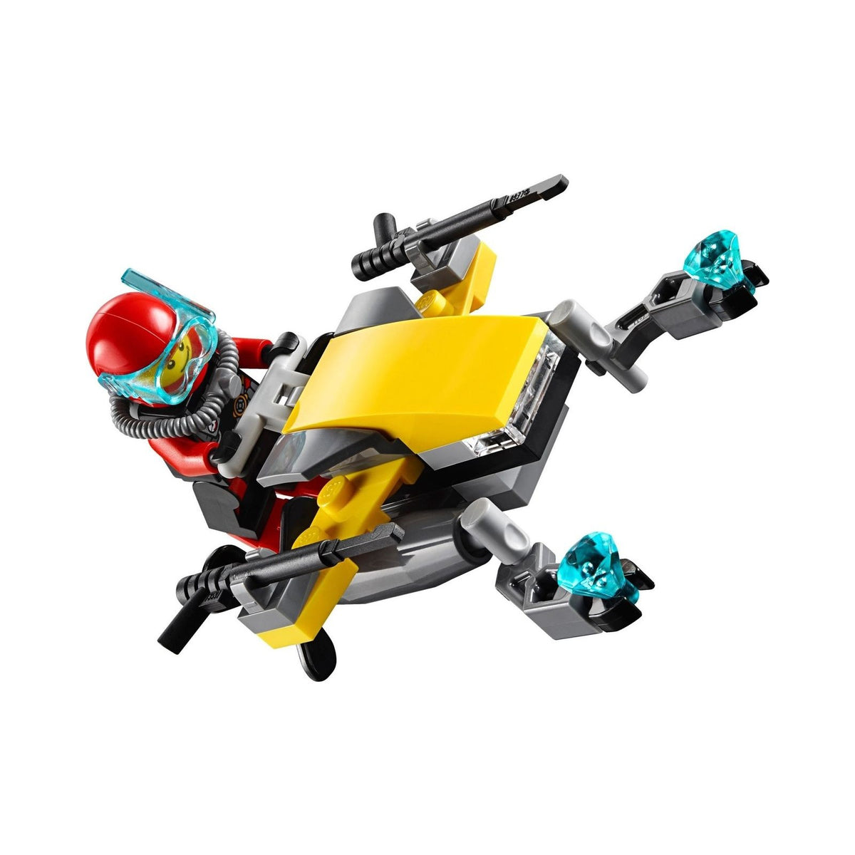 LEGO City: Deep Sea Scuba Scooter (60090) - New Sealed - set details