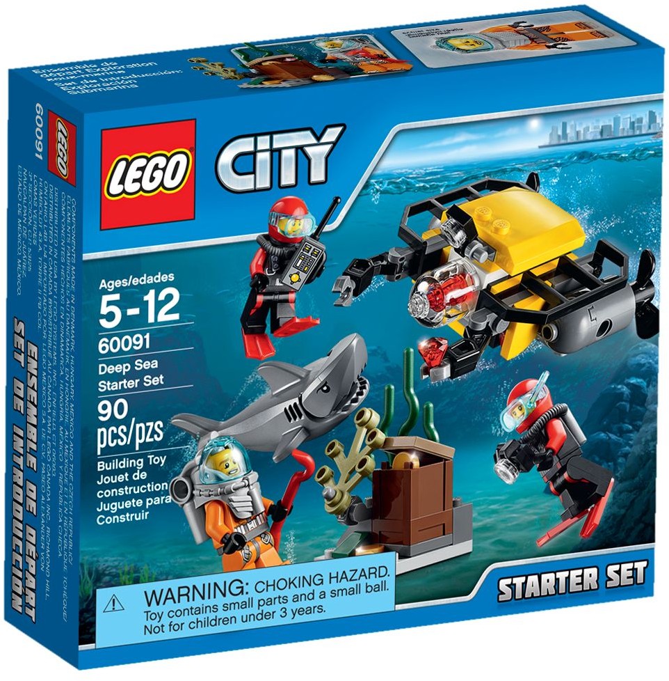 LEGO City: Deep Sea Starter Set (60091) - New Sealed - built set