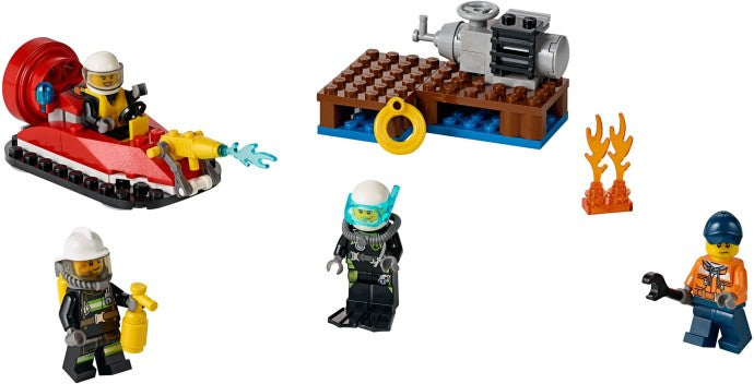 LEGO City: Fire Starter Set 60106 (60106) - New Sealed - rear view