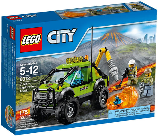 LEGO City: Kids City Volcano Exploration Truck - 60121 From Debenhams Size (60121) - New Sealed - box front