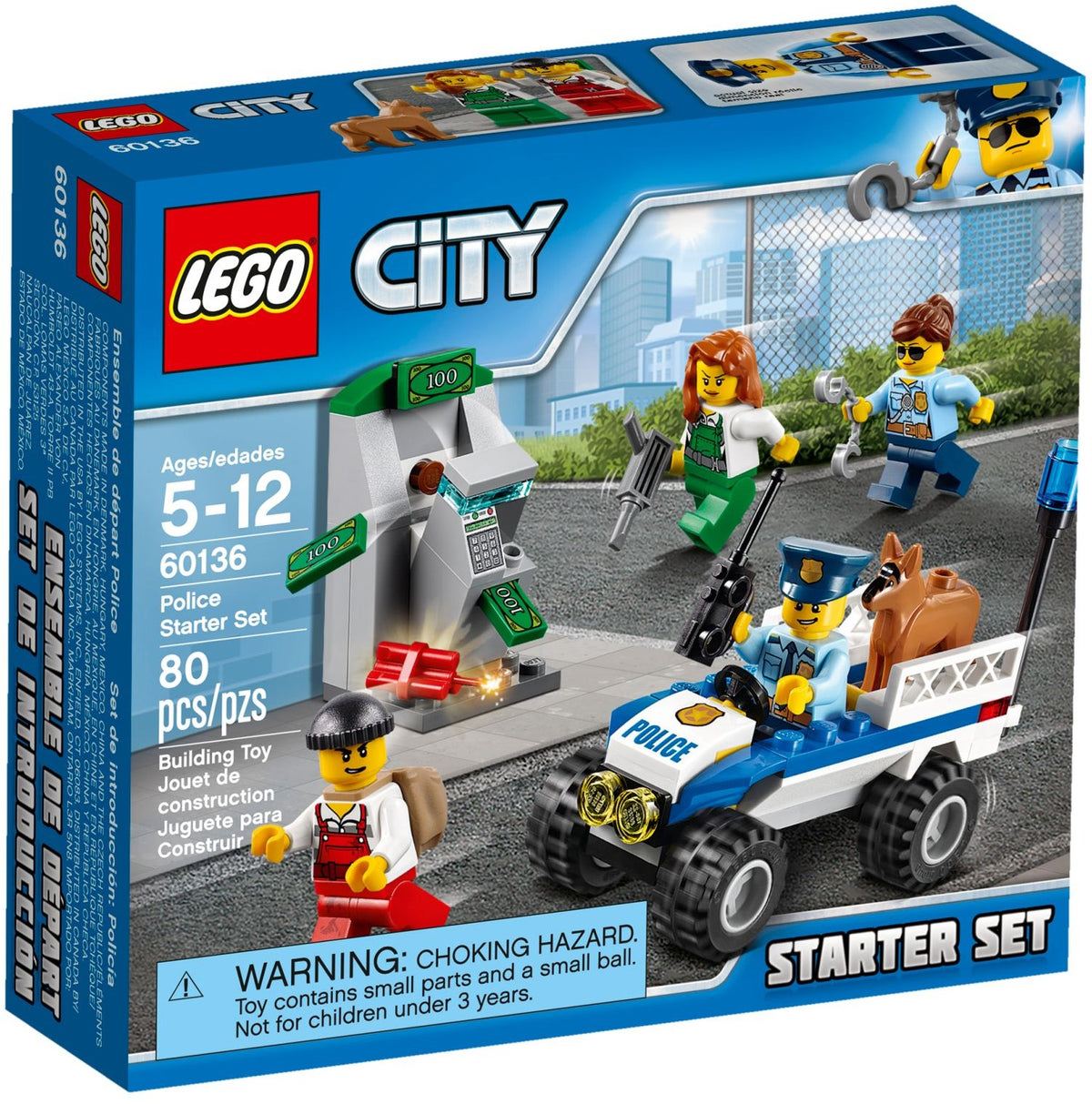 LEGO City: Police Starter Set (60136) - New Sealed - box front