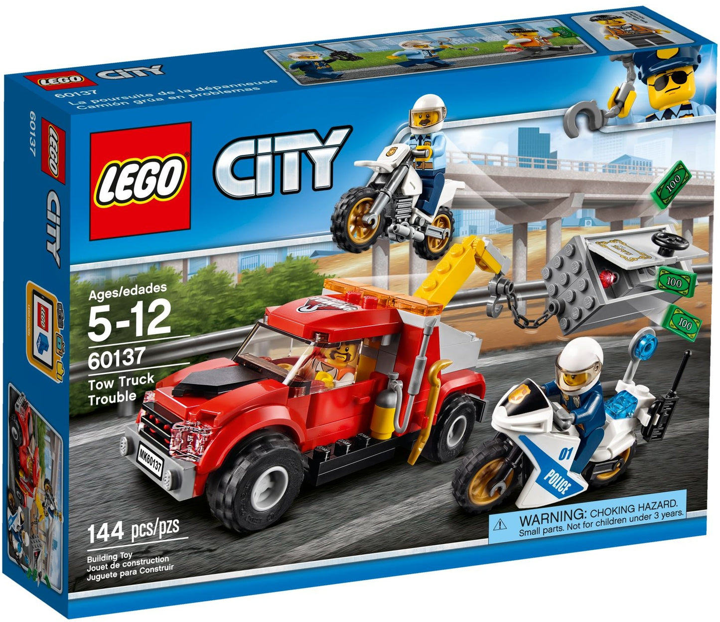 LEGO City: Tow Truck Trouble (60137) - New Sealed - box front