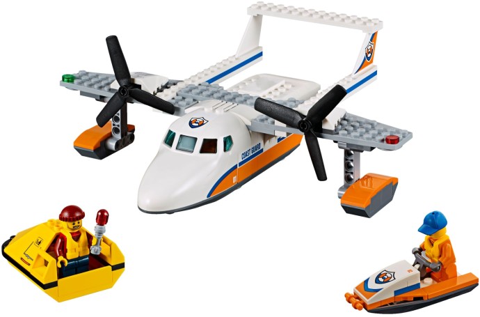LEGO City: Sea Rescue Plane (60164) - New Sealed - rear view