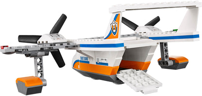 LEGO City: Sea Rescue Plane (60164) - New Sealed - minifigures