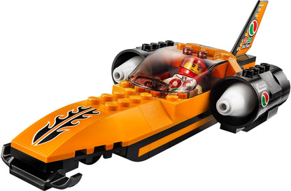 LEGO City: UK 60178 "Speed Record Car" Building Block (60178) - New Sealed - minifigures