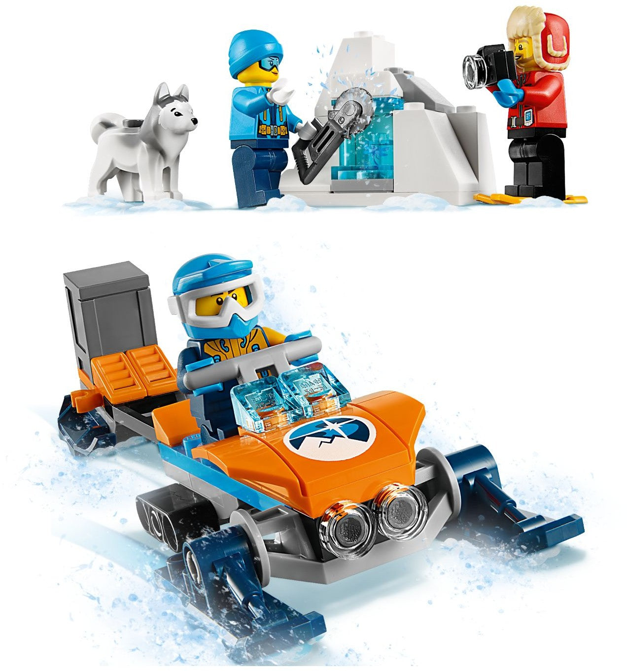 LEGO City: Arctic Exploration Team (60191) - New Sealed - minifigures