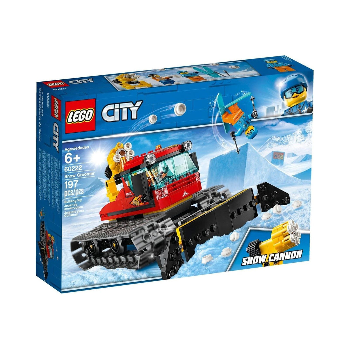 LEGO City: Snow Groomer (60222) - New Sealed - box front