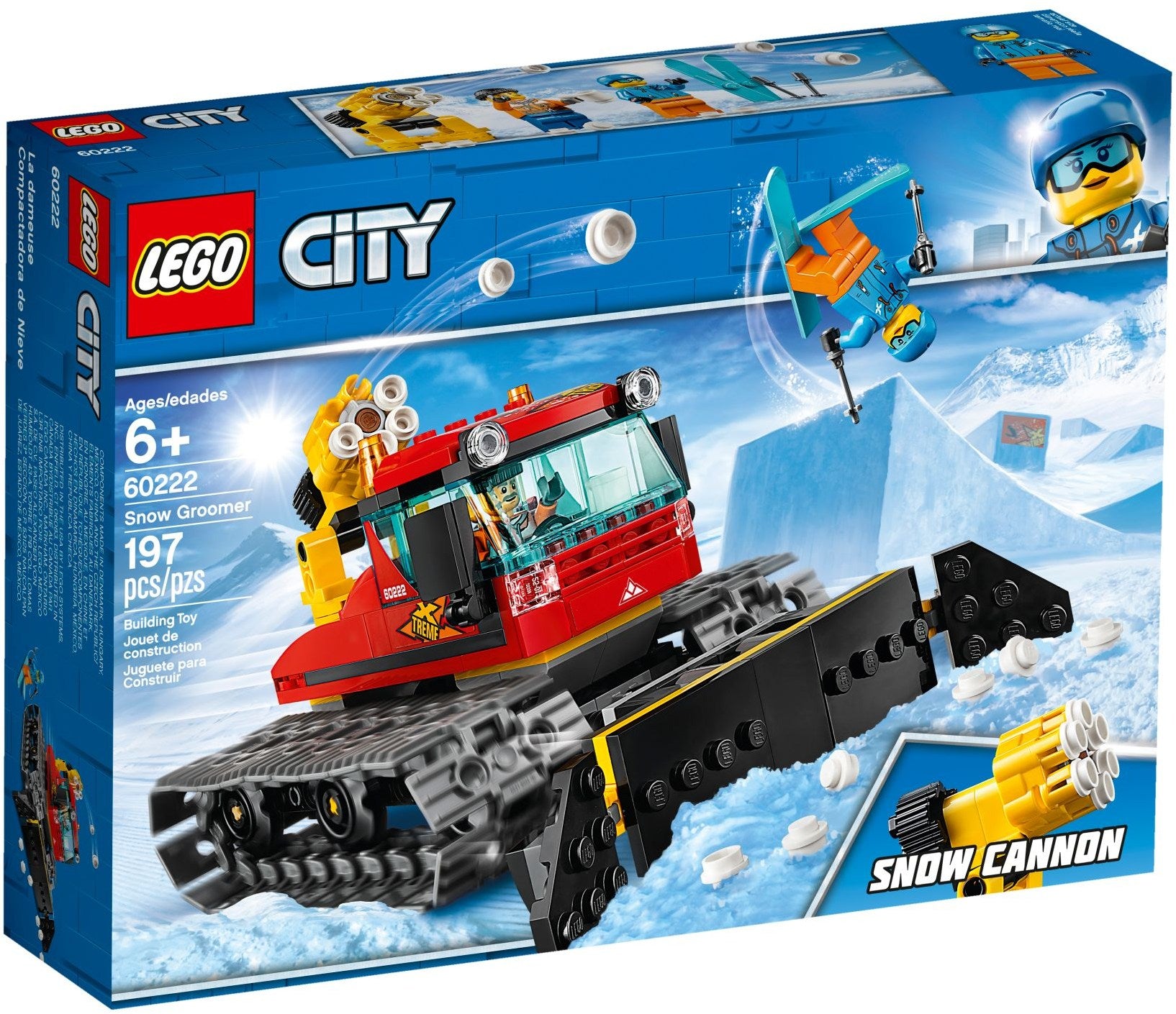 LEGO City: Snow Groomer (60222) - New Sealed - box front