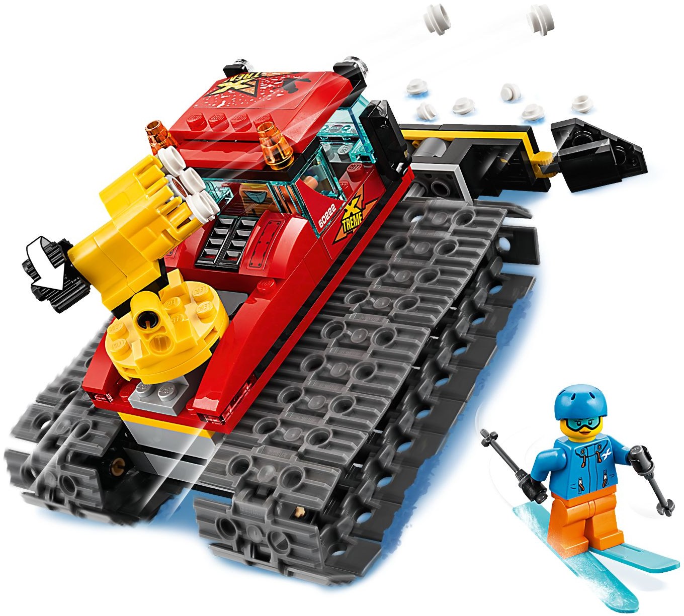 LEGO City: Snow Groomer (60222) - New Sealed - minifigures