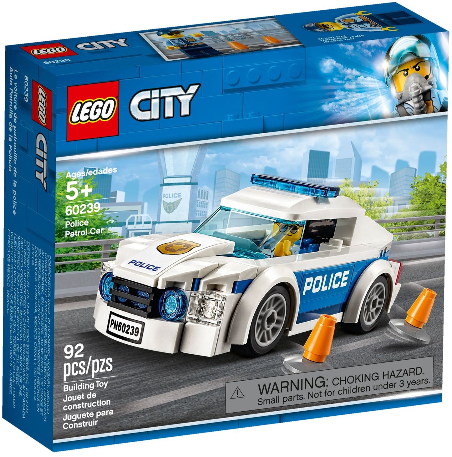 LEGO City: Police Patrol Car (60239) - New Sealed