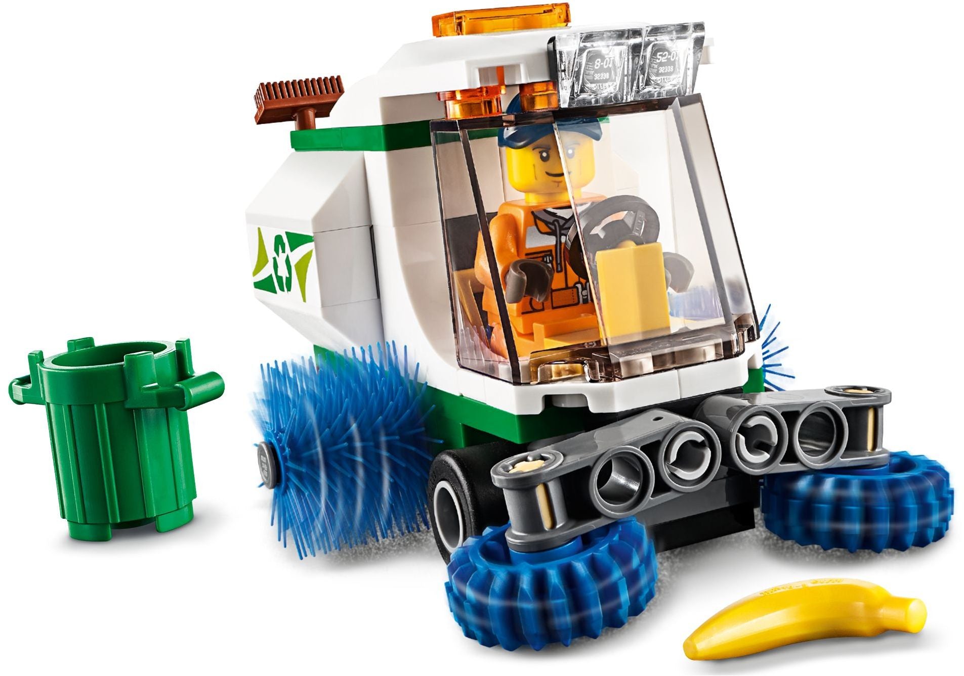 LEGO City: 60249 City Great Vehicles Street Sweeper (60249) - New Sealed - minifigures