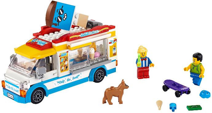 LEGO City: Ice-Cream Truck (60253) - New Sealed - close-up