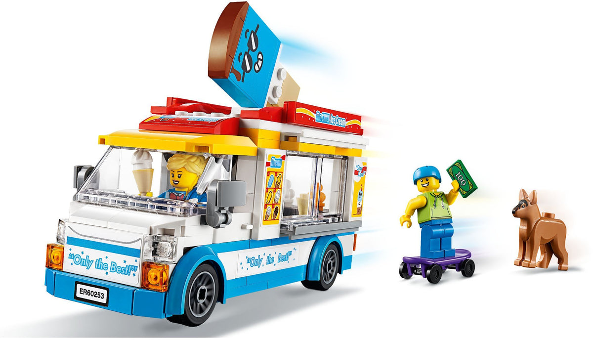 LEGO City: Ice-Cream Truck (60253) - New Sealed - minifigures