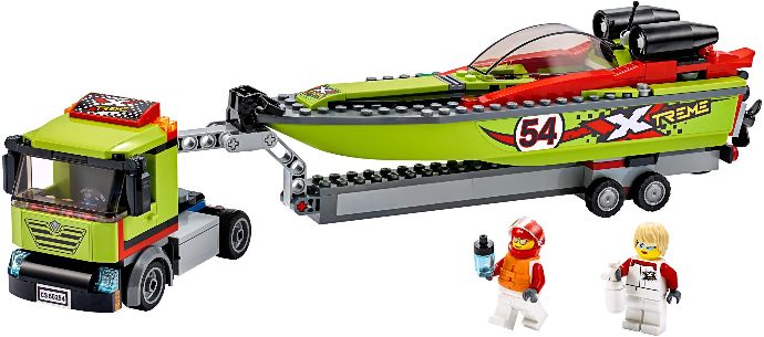 LEGO City: Race Boat Transporter (60254) - New Sealed