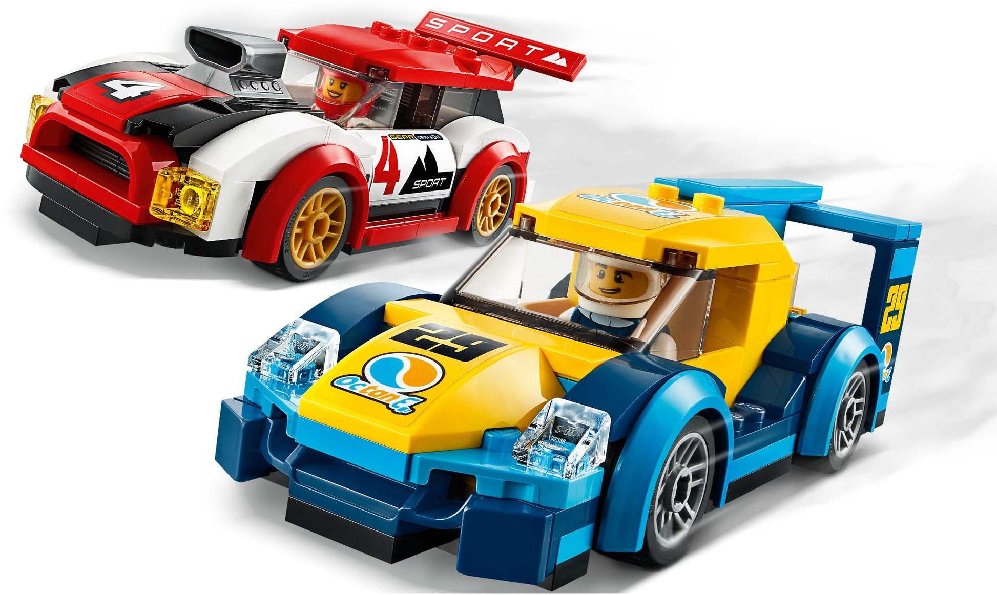 LEGO City: City Racing Cars 60256 Fun, Buildable Toy for Kids, New 2020 (190 Pieces) (60256) - New Sealed - built set
