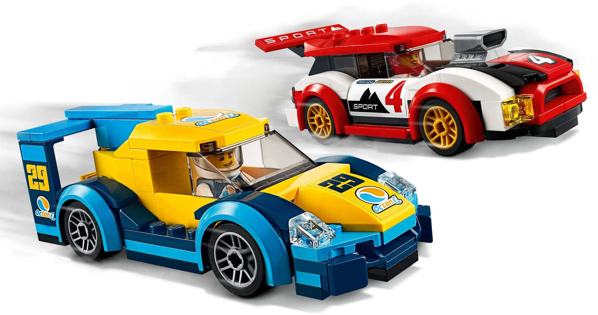 LEGO City: City Racing Cars 60256 Fun, Buildable Toy for Kids, New 2020 (190 Pieces) (60256) - New Sealed - minifigures